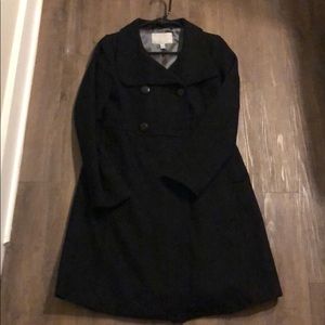 Old navy black pea coat